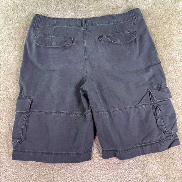 Urban Pipeline Mens Cargo Shorts Gray Cotton Size 36 x 12 Outdoors F072 - Picture 7 of 13